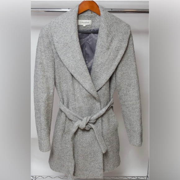Columbia Women's Gray Belted Coat - Picture 1 of 5
